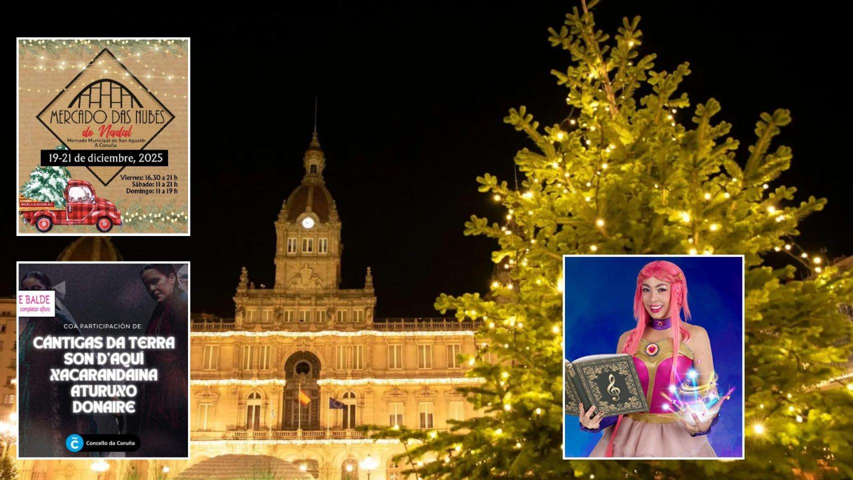 Qué hacer en A Coruña por la Navidad 2025 hoy, domingo 21 de diciembre