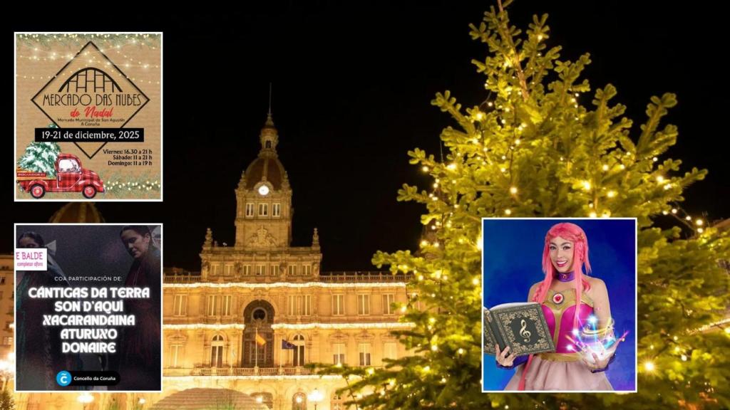 Qué hacer en A Coruña por la Navidad 2025 hoy, domingo 21 de diciembre