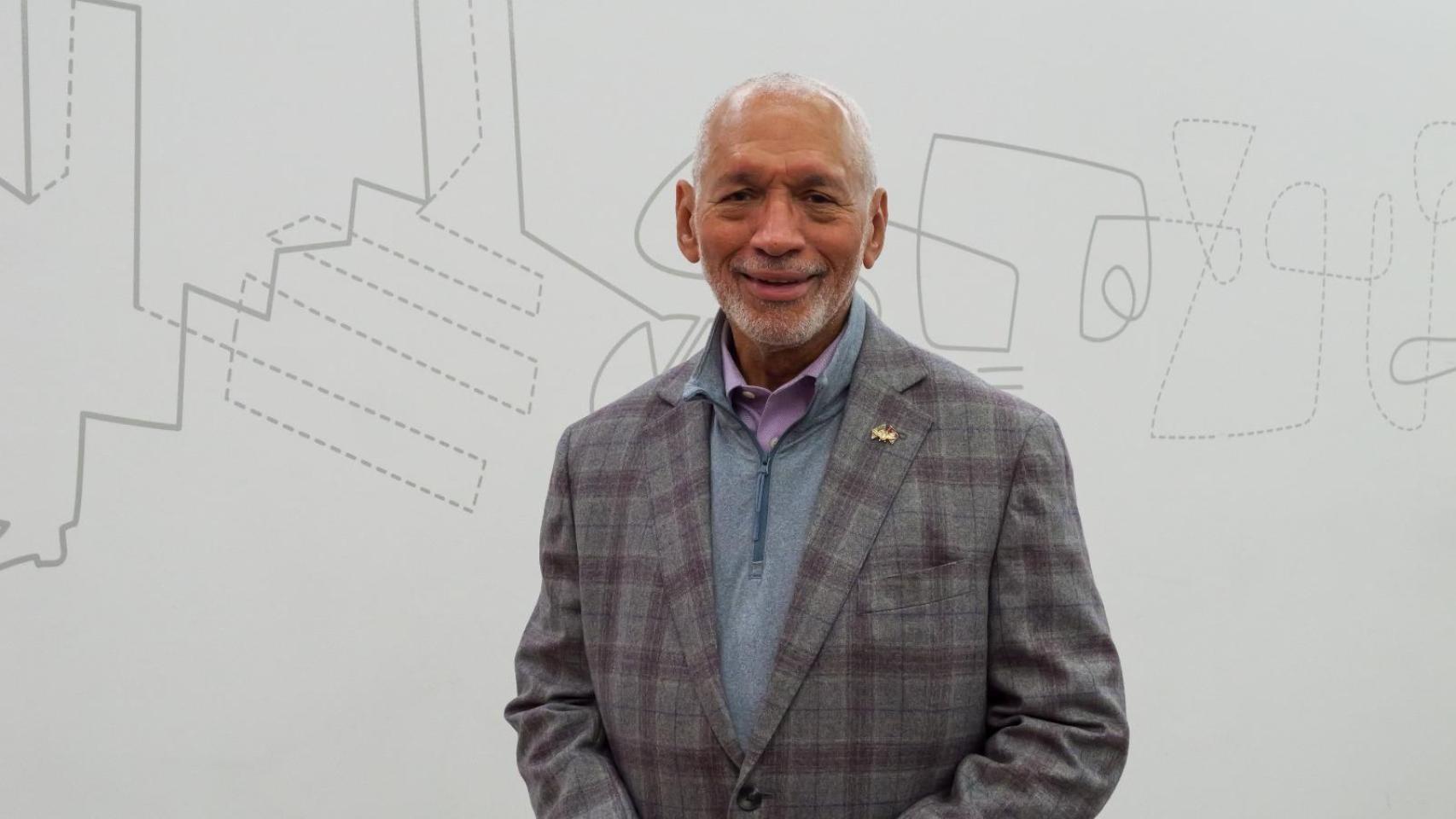 Charles F. Bolden, astronauta y exdirector de la NASA en la sede madrileña de la Fundación Innovación Bankinter.
