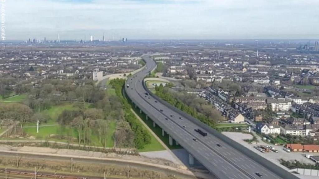 Tramo de la autopista A-59 en la que actuará Hochtief (ACS).