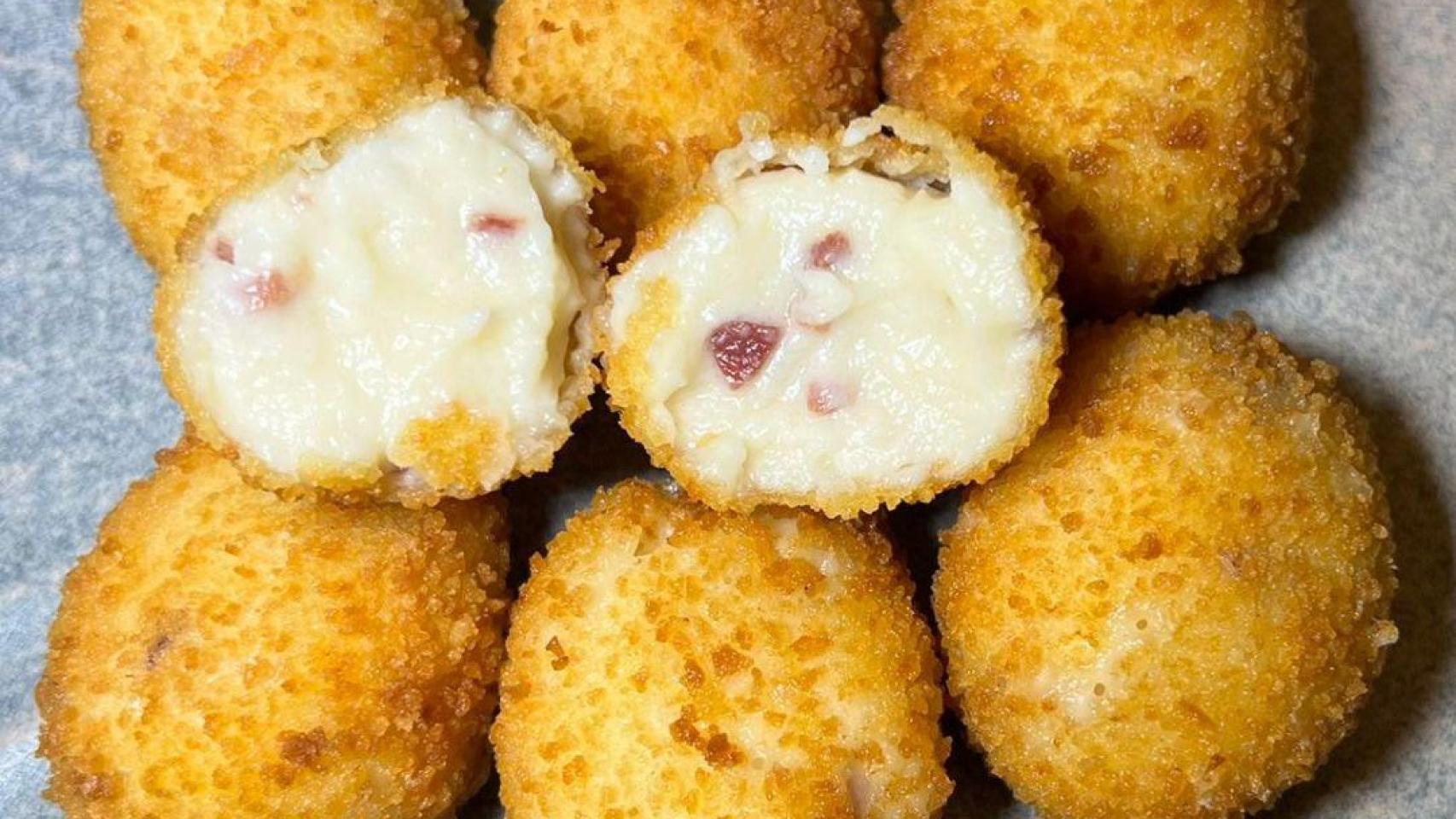 Las croquetas de El Nuevo Molino de Toni González.