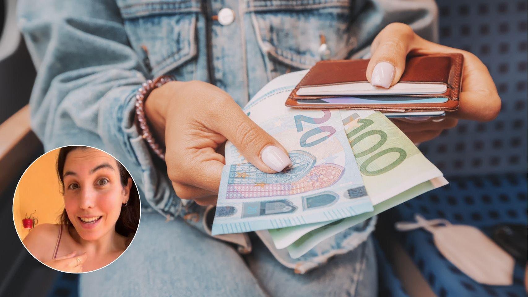 Eva Matsa y una mujer con ahorros.