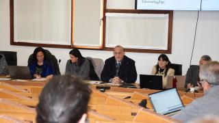 Reunión extraordinaria del Consello de Goberno de la UVigo, a 1 de diciembre de 2025.