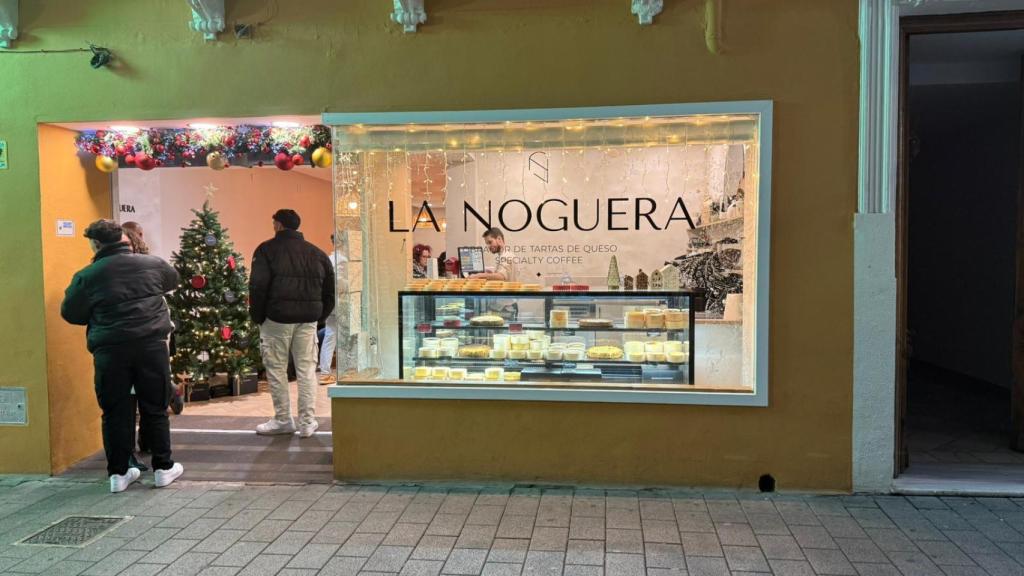 Exterior de la tienda.