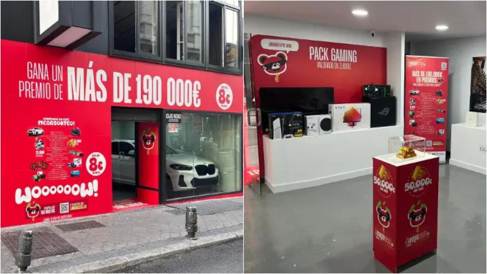 La cesta de Navidad más grande de España.