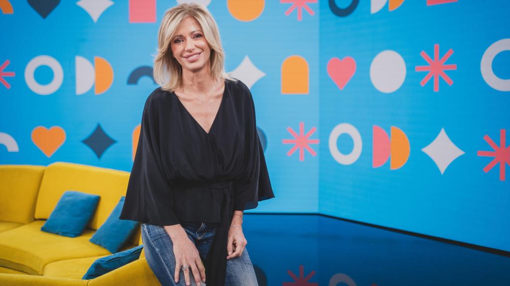 La periodista Susanna Griso, durante la entrevista con EL ESPAÑOL.