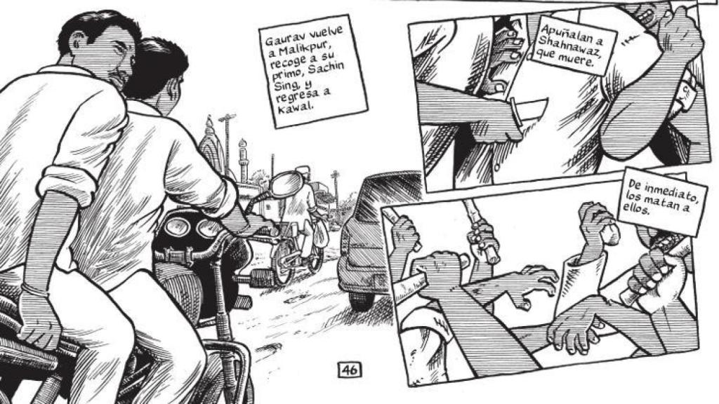 Imágenes de 'El disturbio eterno', de Joe Sacco (Reservoir Books)