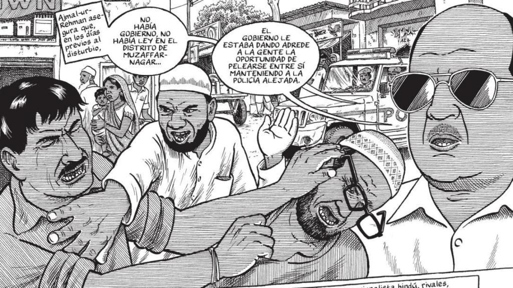 Imágenes de 'El disturbio eterno', de Joe Sacco (Reservoir Books)