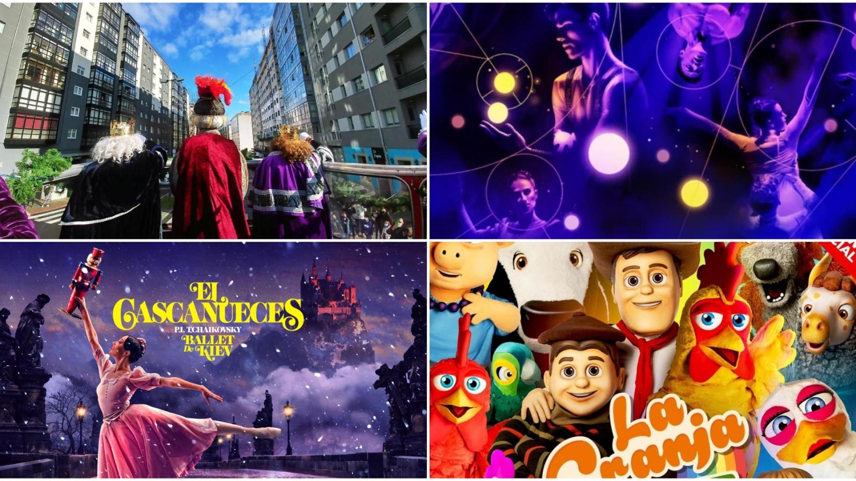 Estos son todos los grandes eventos de enero 2026 en A Coruña para recibir el año nuevo por todo lo alto