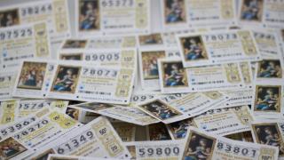 Imagen de archivo de décimos de Lotería de Navidad