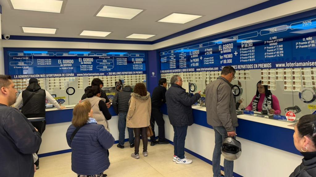 Administración de lotería número 3 de Manises. EE