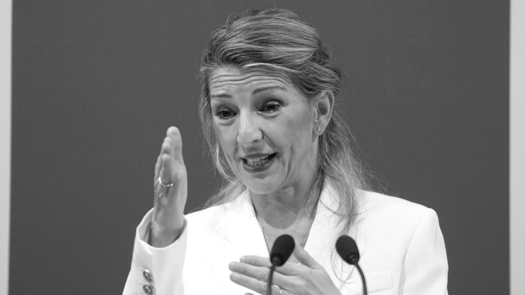 La vicepresidenta segunda del Gobierno y ministra de Trabajo y Economía Social, Yolanda Díaz.