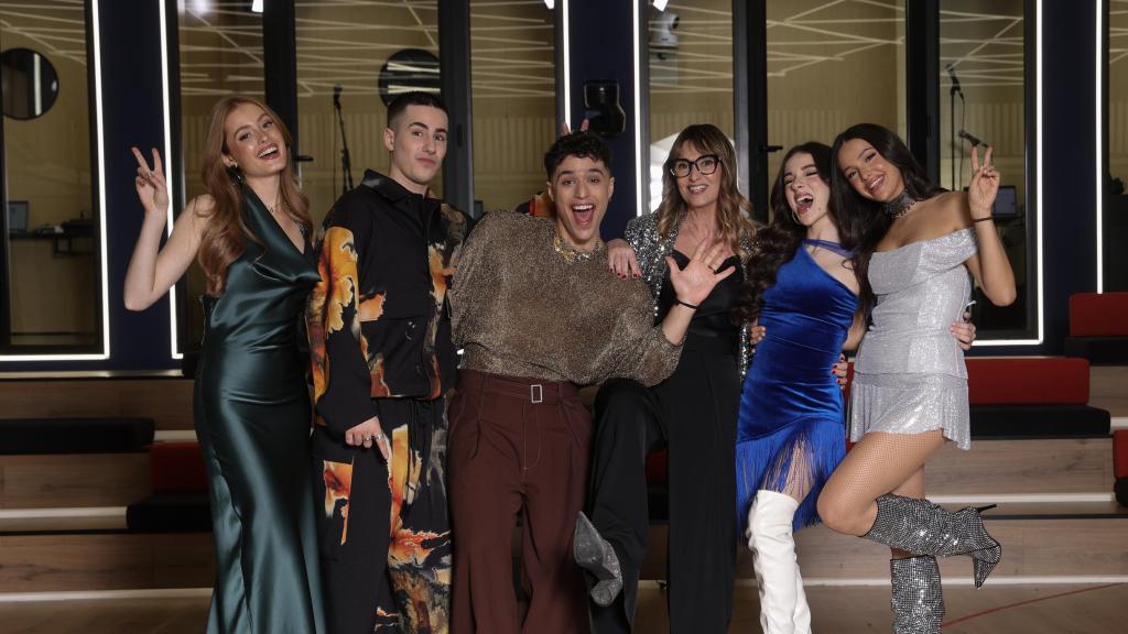 Noemí Galera y los finalistas de 'OT 2025'.