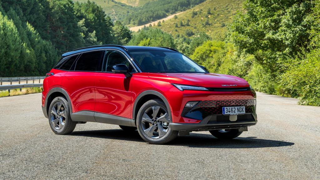 Vista tres cuartos delantera del BAIC X55