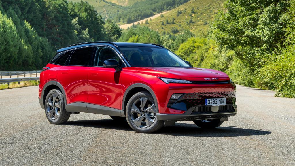 Vista tres cuartos delantera del BAIC X55