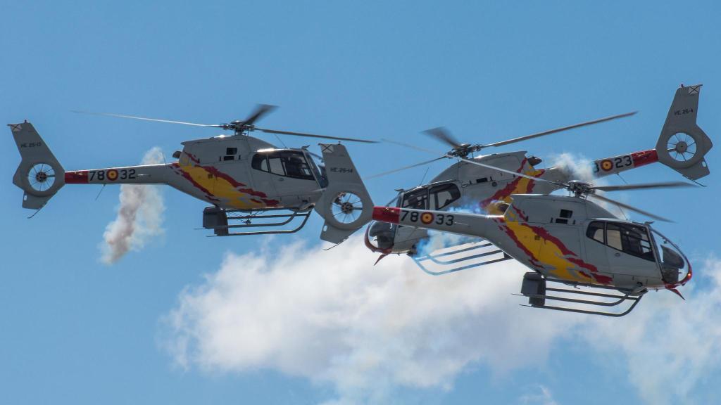 Helicóptero EC120 Colibrí de la Patrulla Aspa