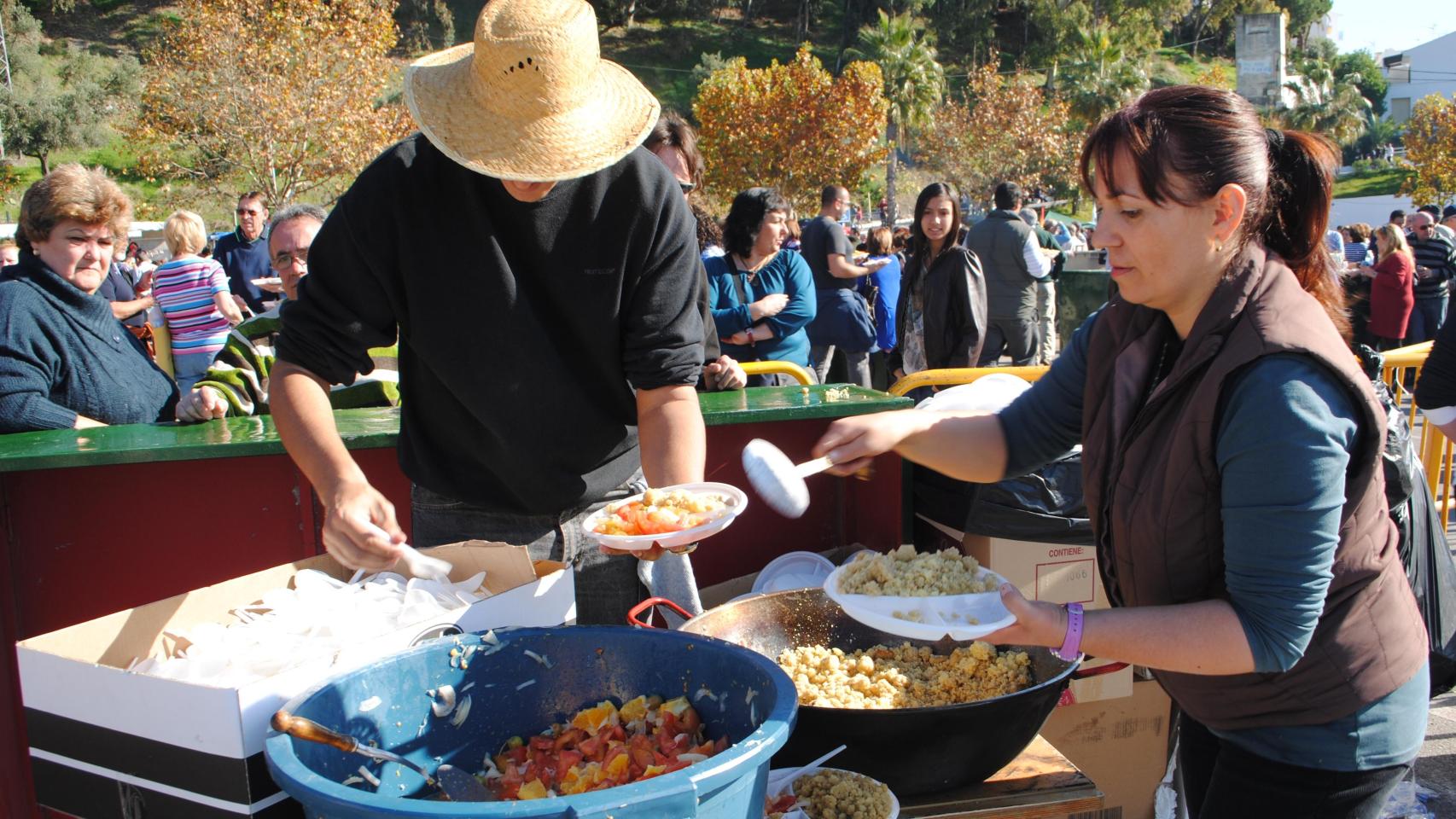 Fiesta de las Migas en Torrox.