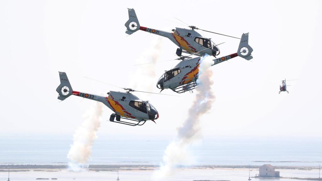 Helicópteros Colibrí de la Patrulla Aspa