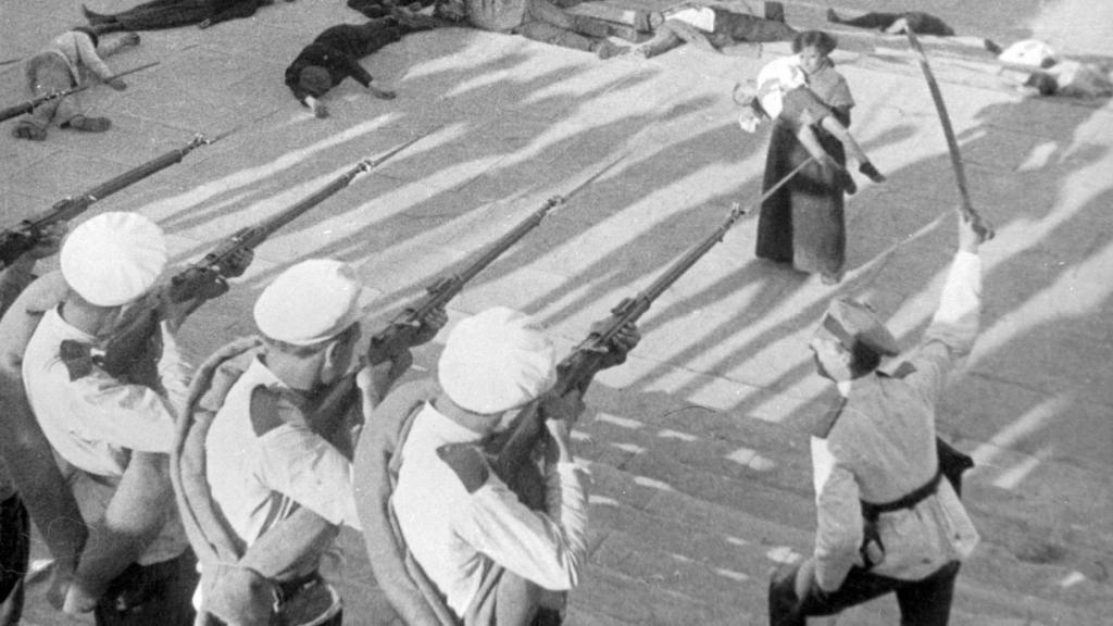 Un fotograma de 'El acorazado Potemkin' (1925)