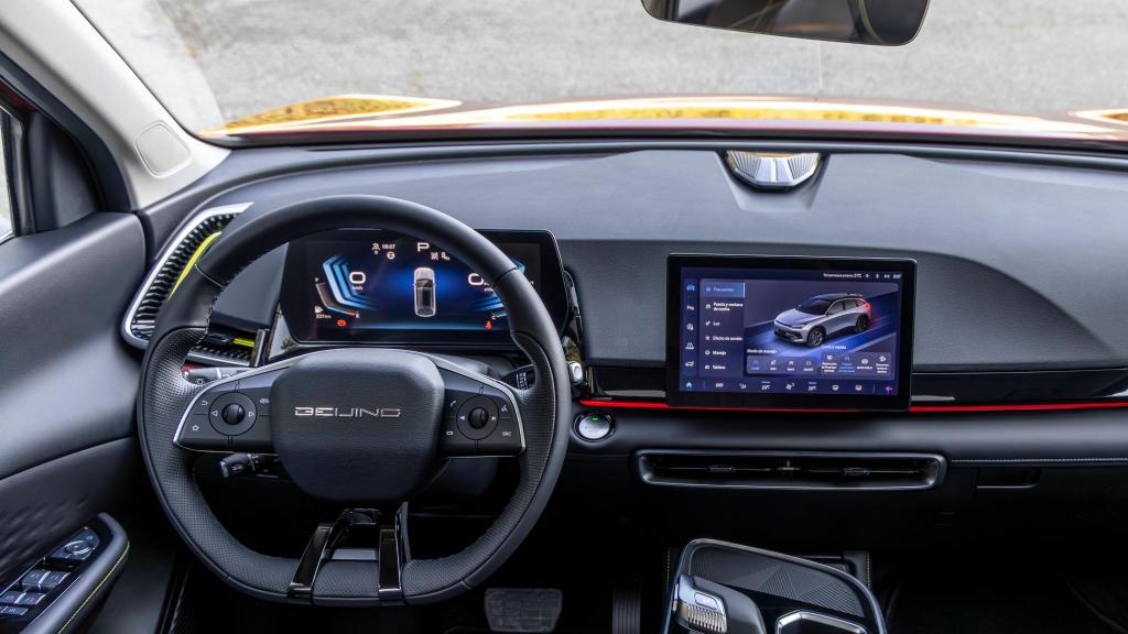 Puesto de conducción del BAIC X55