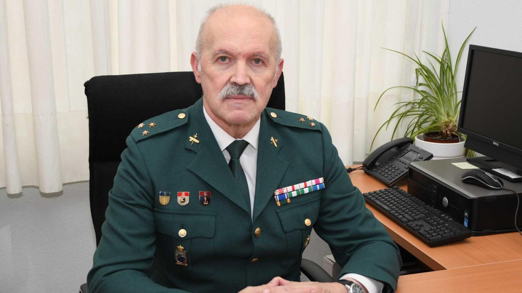 Francisco Toro, jubilado como capitán de la Guardia Civil.