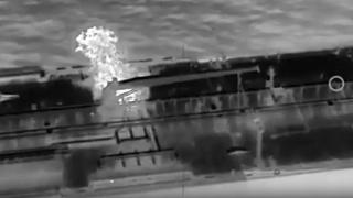 El petrolero de la 'flota fantasma' rusa atacado frente a las costas de Libia por Ucrania.