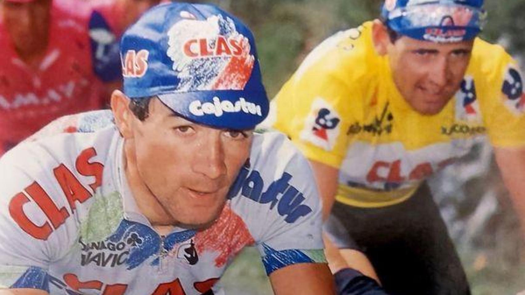 Iñaki Gastón, durante una carrera.