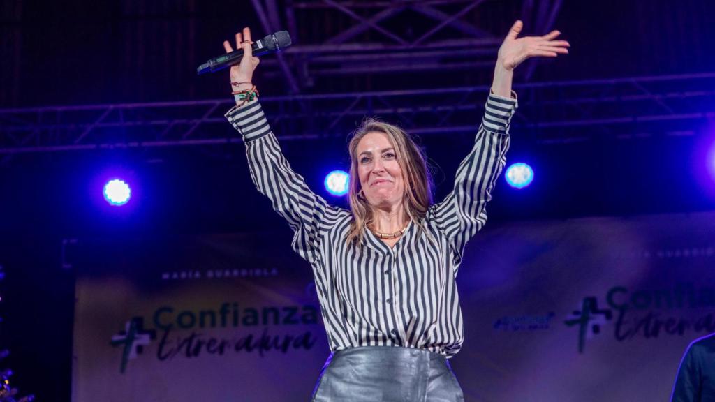 La presidenta extremeña, María Guardiola.