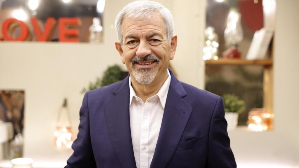 Carlos Sobera en la presentación de 'Primeras Citas'.