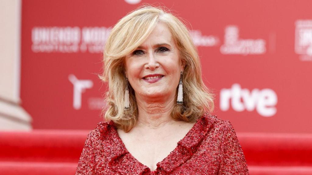 Nieves Herrero en un acto en Madrid el pasado mes de julio.