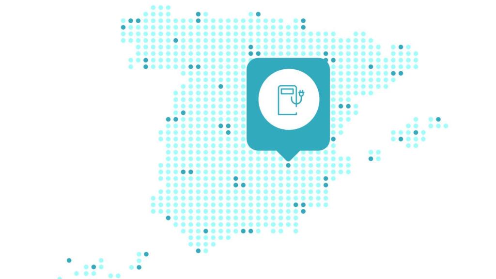 Reve, el mapa de puntos de carga de coches eléctricos