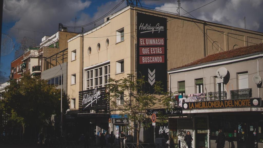El ahora Holiday Gym que antes era el cine Excelsior.