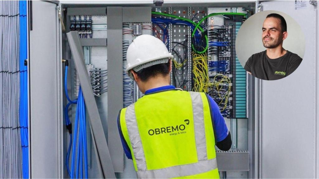 Fotomontaje del electricista Ricardo Abellán.