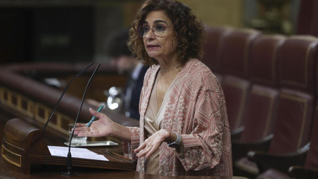 La vicepresidenta primera del Gobierno y ministra de Hacienda, María Jesús Montero