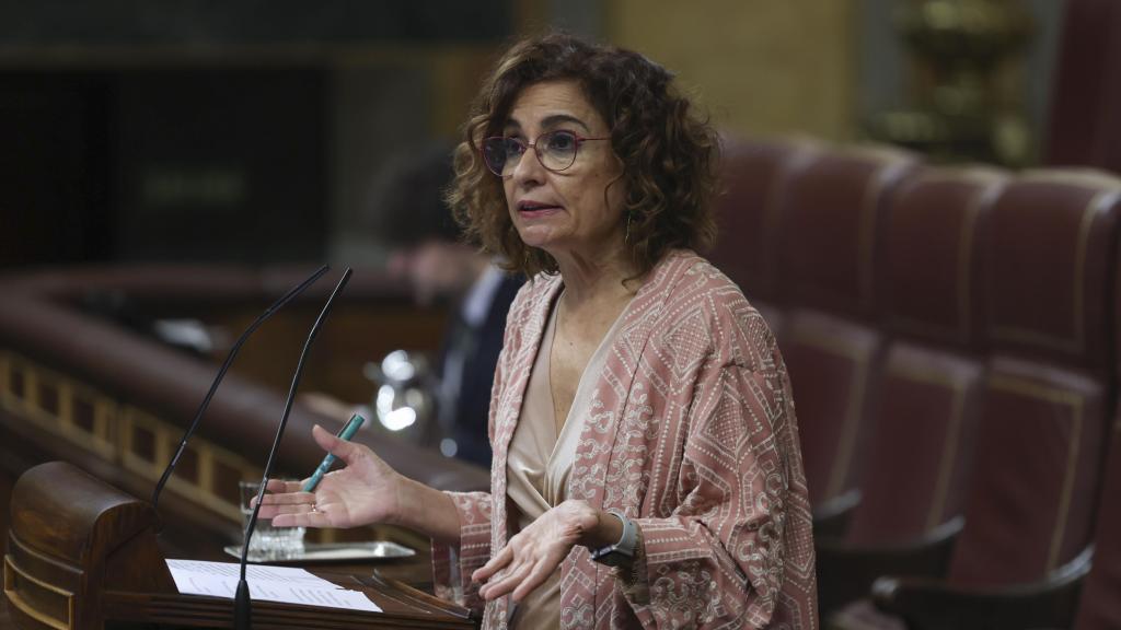 La vicepresidenta primera del Gobierno y ministra de Hacienda, María Jesús Montero