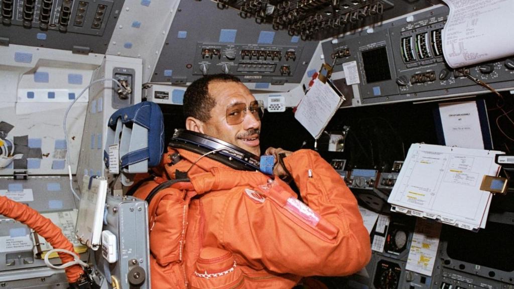 El astronauta durante una de las cuatro misiones espaciales que ha realizado a lo largo de su carrera.