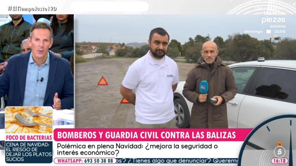 Momento del programa 'El tiempo justo'.