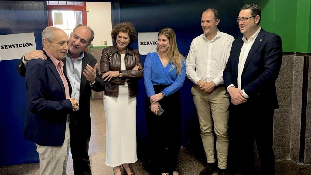 Demetrio Nieto en en homenaje