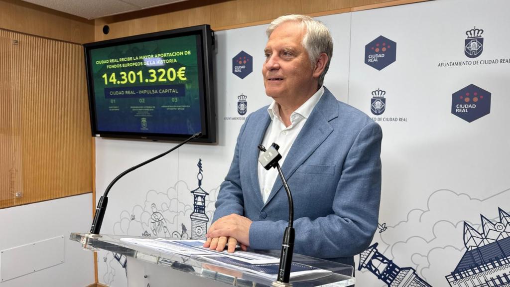 El alcalde de Ciudad Real, Francisco Cañizares.