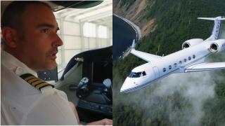 Un piloto de jet privado en el canal de Adrián Sáenz