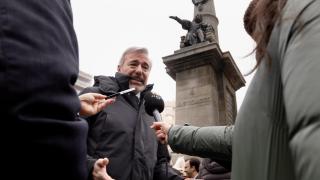 Jorge Azcón en el Día del Justicia de Aragón.