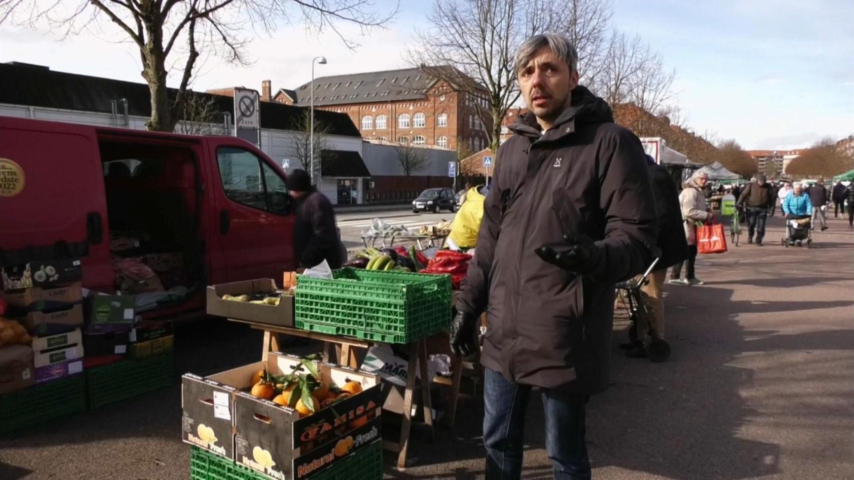 David en Dinamarca. À Punt