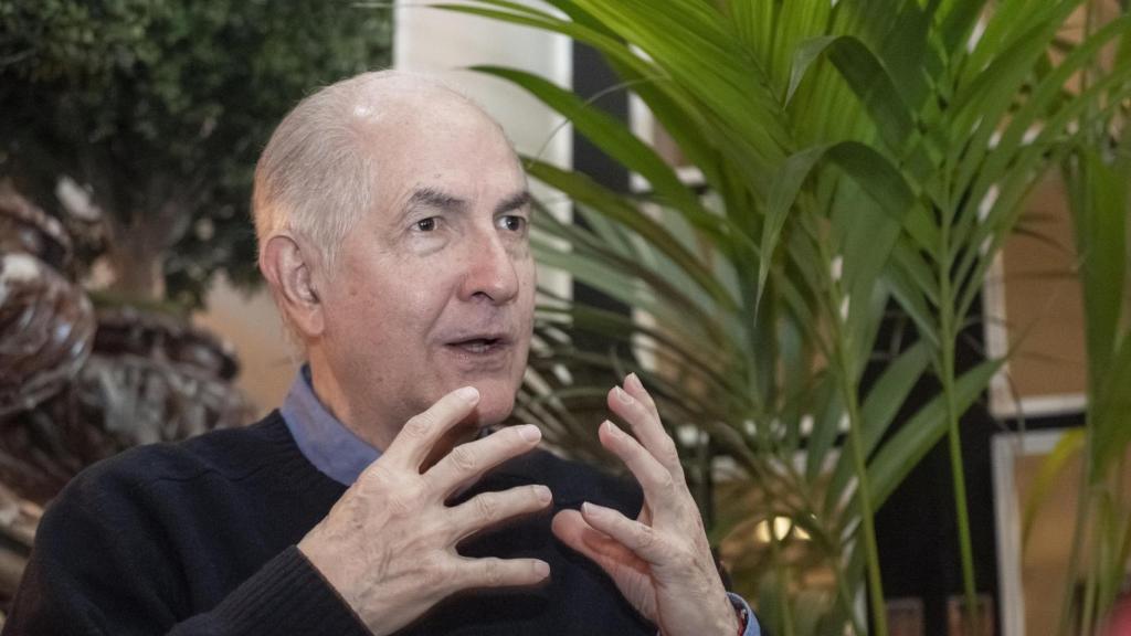 el líder opositor venezolano, Antonio Ledezma, entrevistado por EL ESPAÑOL.