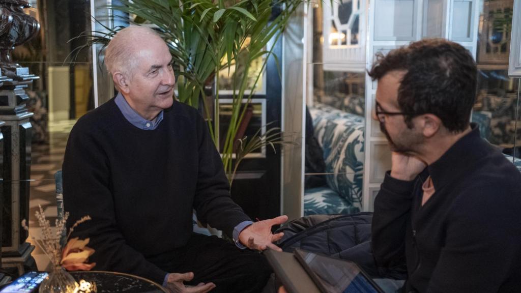 Antonio Ledezma, entrevistado por Alberto D. Prieto, subdirector de EL ESPAÑOL.