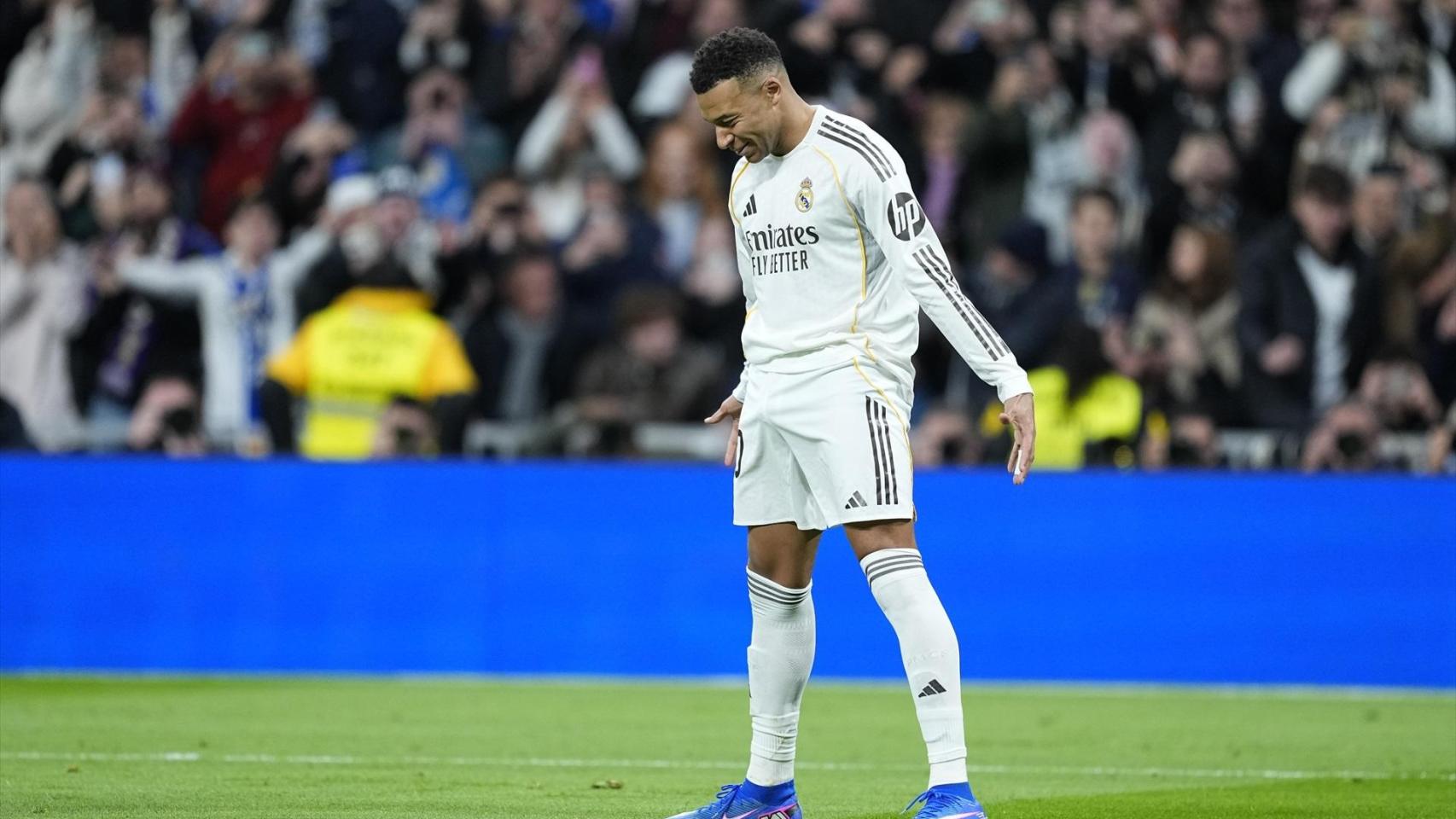 Mbappé celebró su último gol del 2025 imitando a Cristiano Ronaldo