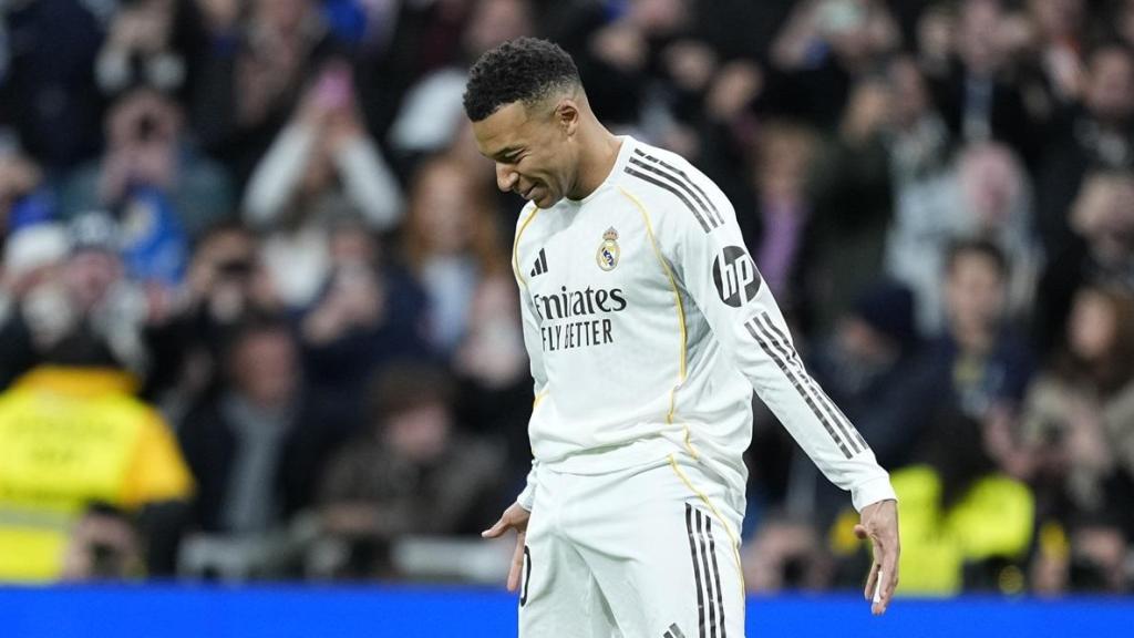 Mbappé celebró su último gol del 2025 imitando a Cristiano Ronaldo