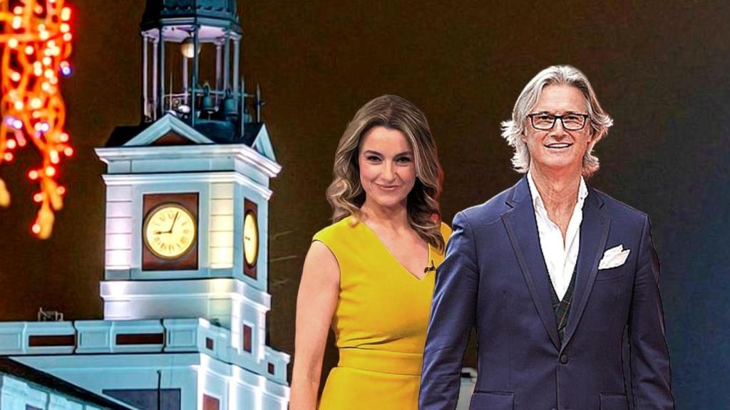 Mónica Martínez y Poty Castillo en una imagen promocional de Telemadrid.