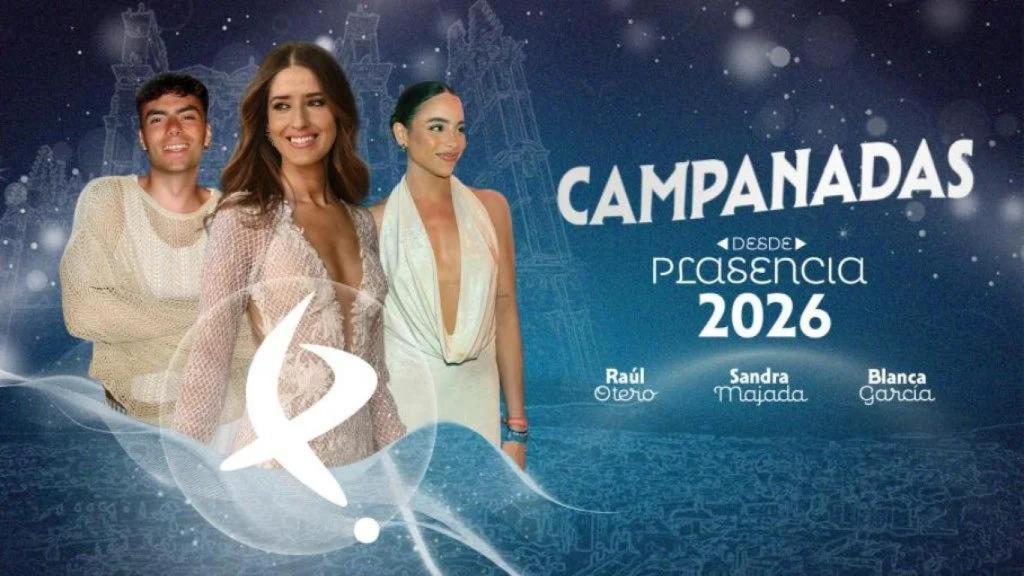 Imagen promocional de las Campanadas de Canal Extremadura 2026.