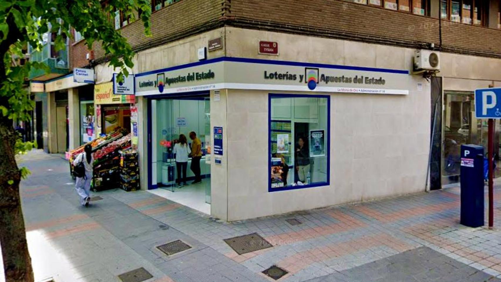 Administración de Loterías número 14 de Palencia