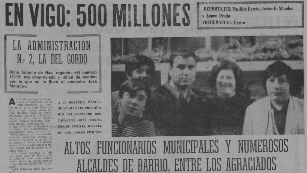 Página de El Pueblo Gallego